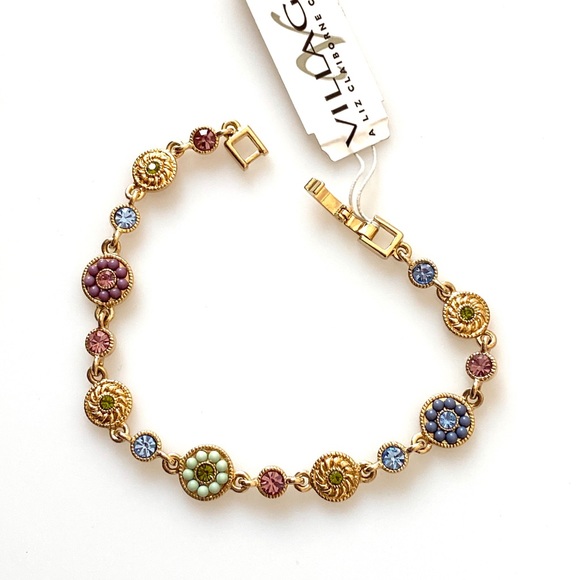 villager Jewelry - Villager Liz Claiborne Signed Bracelet New 7.5”